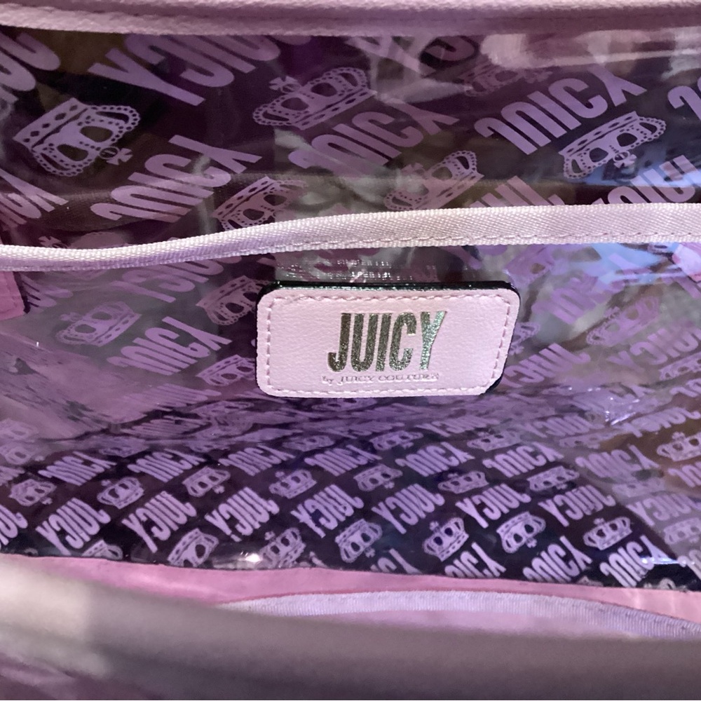 Juicy Couture NWT large jelly tote - Picture 4 of 7